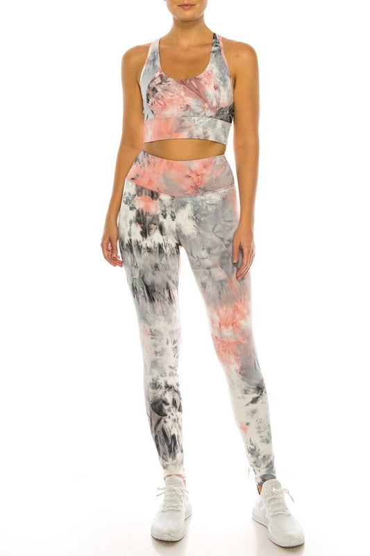 Tie Dye Yoga Set